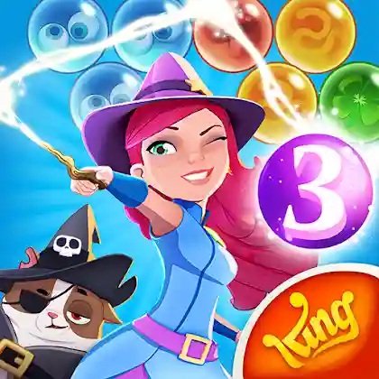 Bubble Witch 3 Saga Mod apk 7.41.13 (Unlimited Life, Booster)