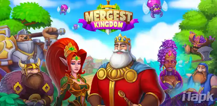 Mergest Kingdom: Merge game Mod apk