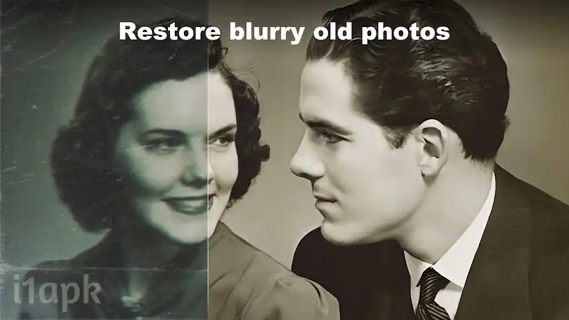 Photo restoration app