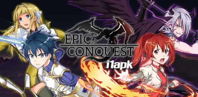 Epic Conquest Mod apk with all currency + premium and more