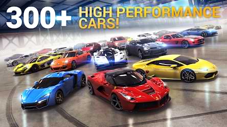 More than 300 sports cars