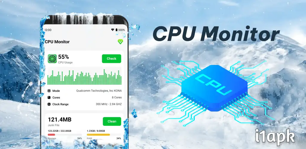 CPU Monitor - Antivirus, Clean Premium apk