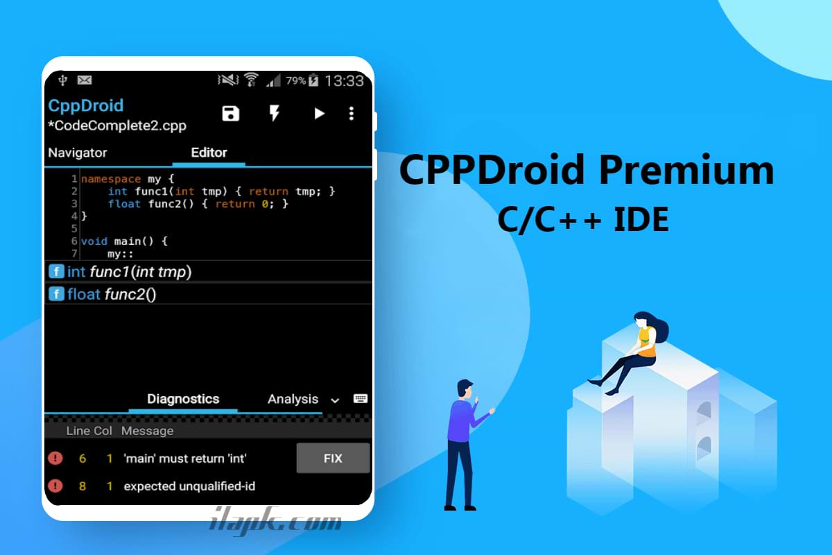 CppDroid - C and C++ IDE