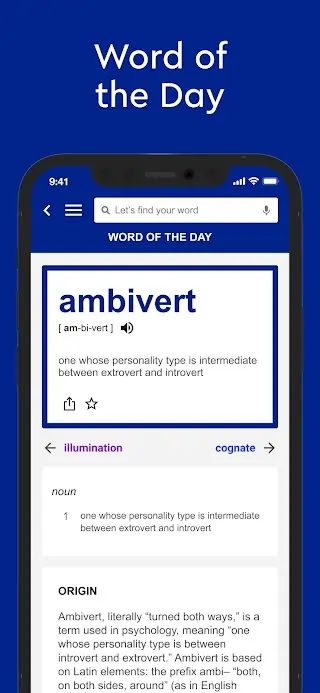 Dictionary.com Mod app