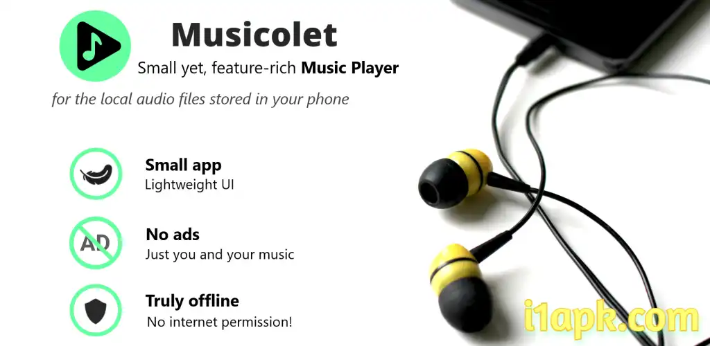 Download Musicolet Music Player Pro apk