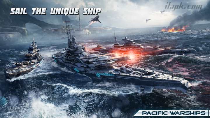 Pacific Warships World of Naval PvP Wargame for Android
