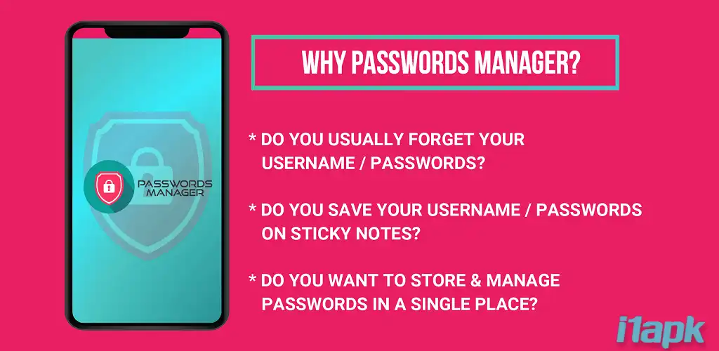 Download Passwords Manager PRO Unlocked