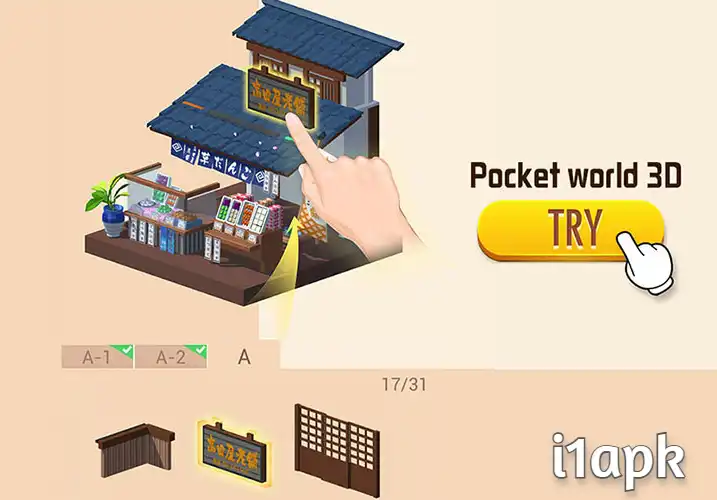 Pocket World 3D Mod apk