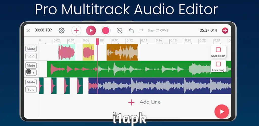 Download Pro Audio Editor Mod apk