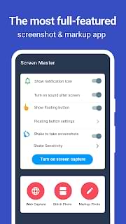 Screenshot app for Android