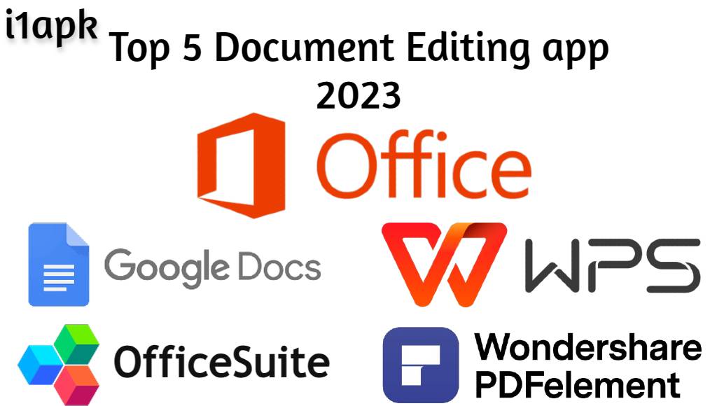 Top 5 Document editing app for Android 2023