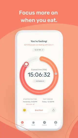 Fasting coaching app for Android