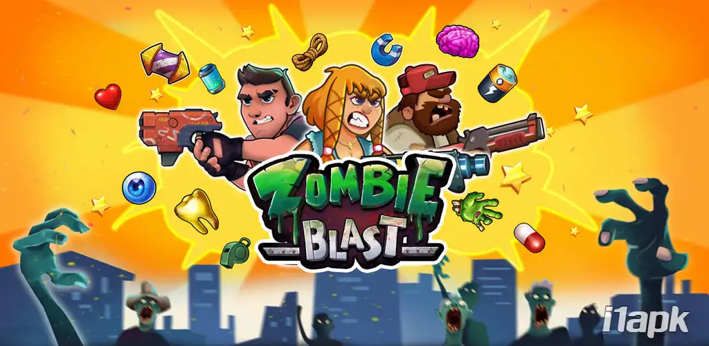Zombie Blast - Match 3 Puzzle Mod apk